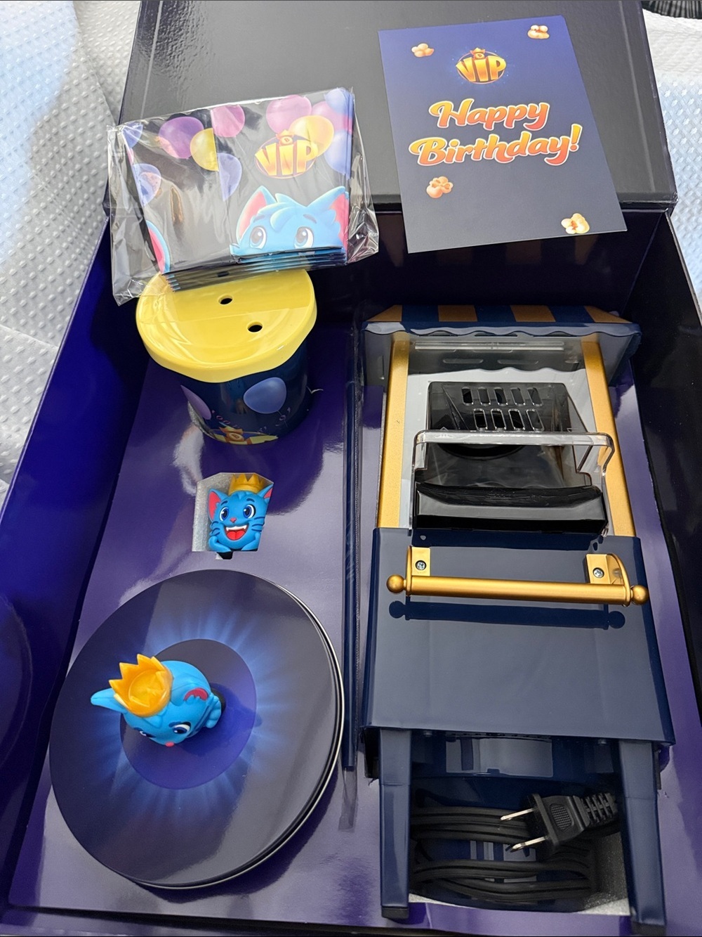 VIP Happy Birthday Gift Set - Navy Blue
